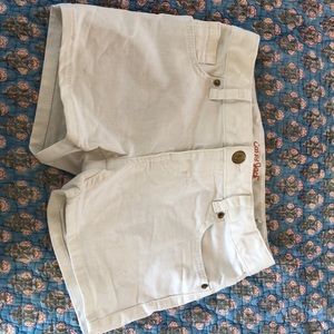 White jean shorts kids